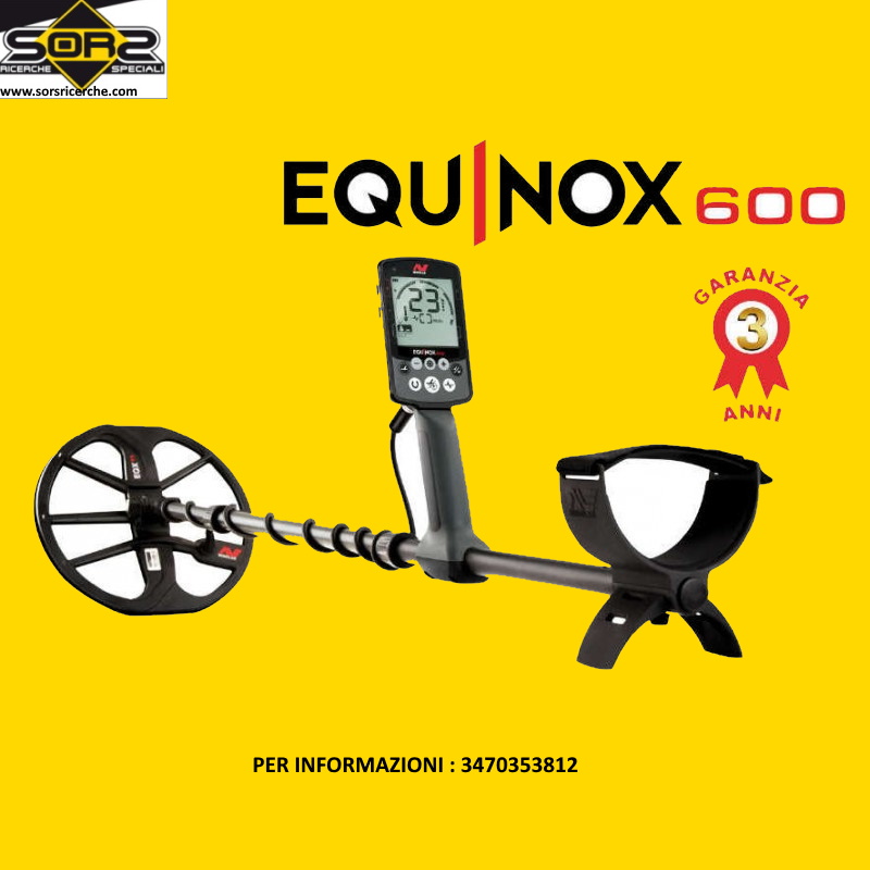 4824154 Metal Detector EQUINOX 600